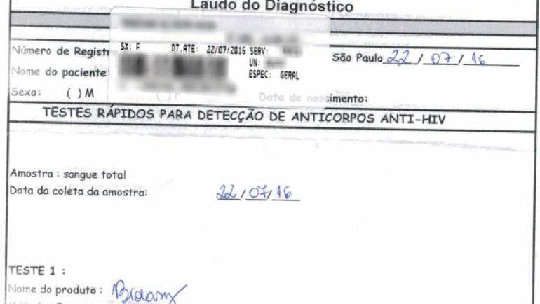 G1 informa: Por erro médico, mulher trata HIV inexistente durante 13 anos no Hospital das Clínicas da USP: ‘Sentenciada à pena de morte’