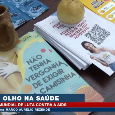 LITORAL URGENTE: Santos recebe ação especial do Gapa no Dia Mundial de Combate à Aids