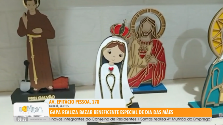 Santa Portal: Gapa realiza bazar beneficente especial de Dia das Mães